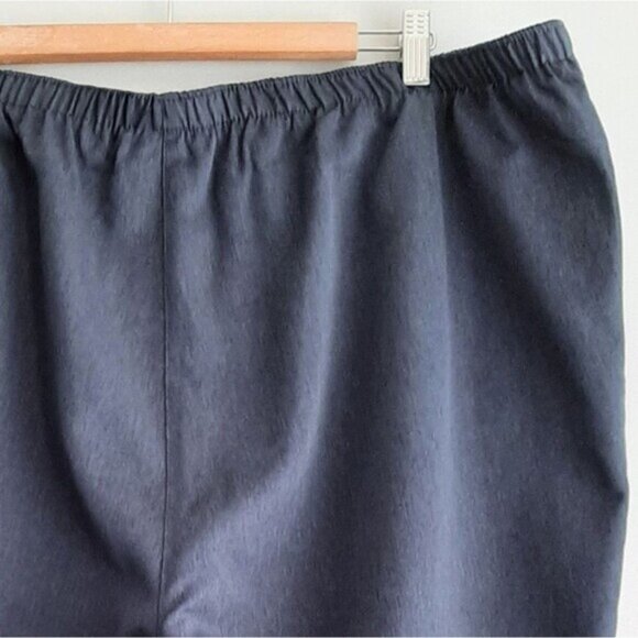 ALIA / by Nygard Classic Fit High Waist Pull-on Dress Pants Blue Sz 24 W - Picture 7 of 11